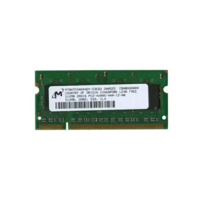 Micron 512MB PC2-4200 DDR2-533MHz SoDimm Memory Module for laptops