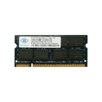 Nanya 2GB DDR2-667MHz PC2-5300 SoDimm Memory Module for laptops
