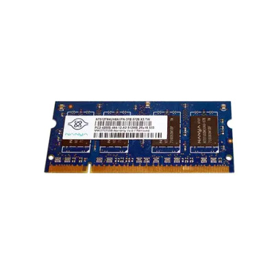 NT512T64UH8A1FN-37B - Nanya 512MB DDR2-533 PC2-4200 Unbuffered SoDIMM Memory Module