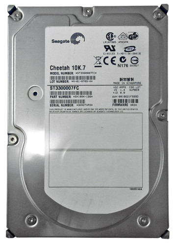 ST3300007FC - Seagate 300GB 10K RPM Fibre Channel 3.5" HDD