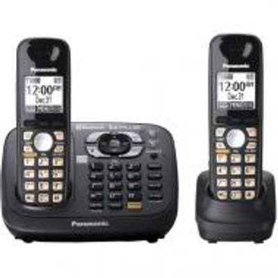 KX-TG6582T - Panasonic KX-TG6582T Duo Cordless Phone 1 x Phone Line(s) 1 x Headset