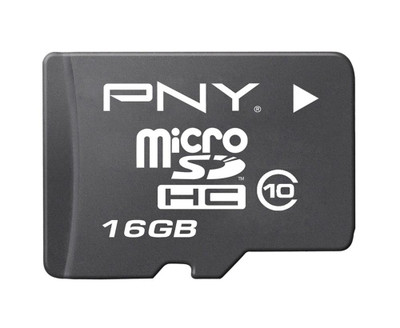 SDU16G10PER-EF - PNY Technology 16GB Class 10 microSDHC Memory Card