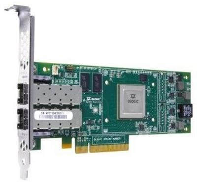 QLE3142 - QLogic Dual-Ports SFP+ 10Gbps 10 Gigabit Ethernet PCI Express 2.0 x8 Server Network Adapter