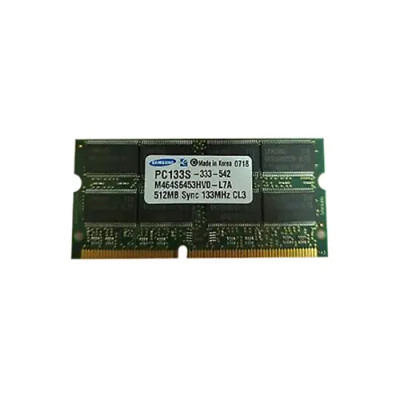 Samsung 512MB PC133 133MHz SoDimm Memory Module for laptops - M464S6453HV0-L7A