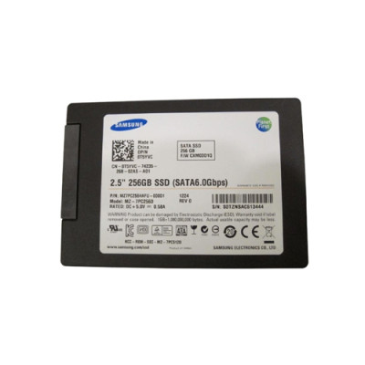 Samsung PM830 Series 256GB MLC SATA 6Gb/s 2.5 Internal Solid State Drive - Compatible with ProLiant DL360p Gen8 Servers