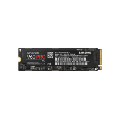 Samsung 960 PRO Series 2TB MLC PCIe NVMe M.2 SSD - MZ-V6P2T0 - Compatible with M.2 2280 slots