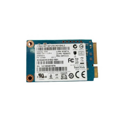 SDSA6DM-016G-1001 - SanDisk 16GB mSATA SATA 6Gb/s SSD