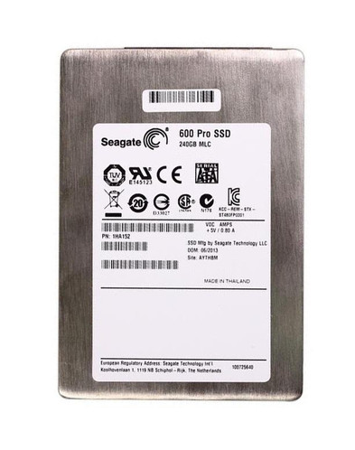 Seagate 600 Pro 240GB MLC SATA SSD 2.5 - Compatible with ProLiant DL360p Gen8 servers