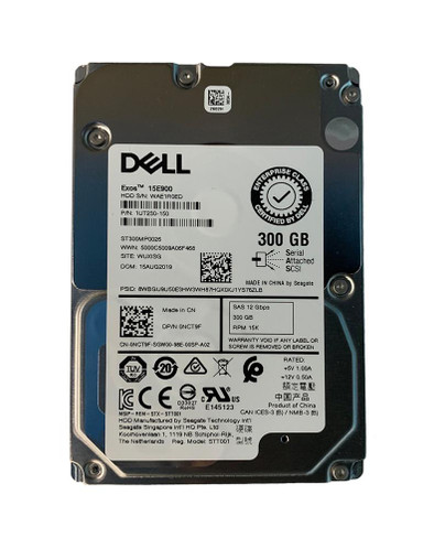 1UT230-150 - Seagate 300GB 15000RPM SAS 12Gb/s 2.5" HDD