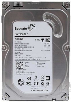 Seagate Barracuda 2TB 7200RPM SATA 3.5 Hard Drive - ST2000DM001 - Compatible with Servers