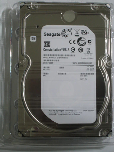 Seagate Constellation 2TB SATA 6Gb/s 3.5 HDD 7200RPM - Compatible with servers