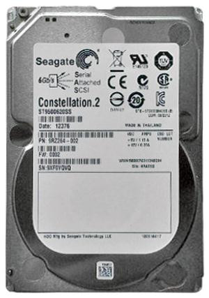 Seagate ST9500620SS Constellation.2 500GB SAS 6Gbps 2.5HDD