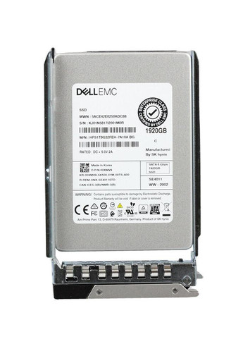 HFS1T9G32FEH-7A10A - HYNIX 1.92TB TLC SATA 6Gbps 2.5" SSD