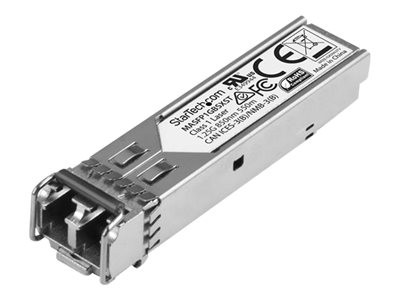 MASFP1GBSXST - StarTech 1Gbps 1000Base-SX Multi-mode Fiber 550m 850nm LC Connector SFP Transceiver