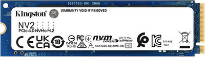 SNV2S/4000G - Kingston 4TB M.2 2280 PCIe 4.0 NVMe SSD