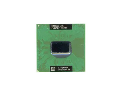 Toshiba Intel Pentium M 735 1-Core Processor 1.70GHz 400MHz FSB 2MB L2 Cache Socket PPGA478 - CPU for laptops