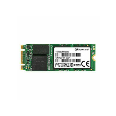 Transcend MTS600 128GB MLC SATA 6Gb/s M.2 2260 SSD for high-speed storage in laptops