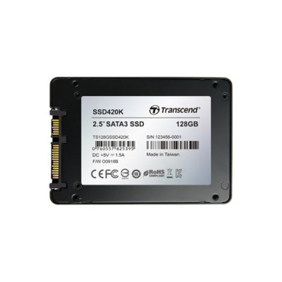 TS128GSSD420K - Transcend 128GB SATA 6Gb/s 2.5" SSD