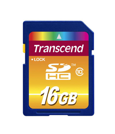 TS16GSDHC10-B2 - Transcend 16GB Class 10 SDHC Memory Card