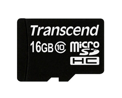 TS16GUSDHC10-C3 - Transcend 16GB Class 10 microSDHC Memory Card