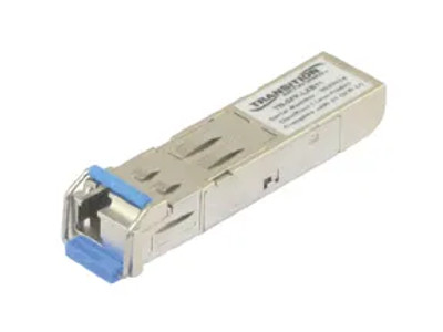 Transition Networks TN-SFP-BXU 1.25Gbps 1000Base-BX Single-mode Fiber LC SFP Transceiver Module for 10km Distance