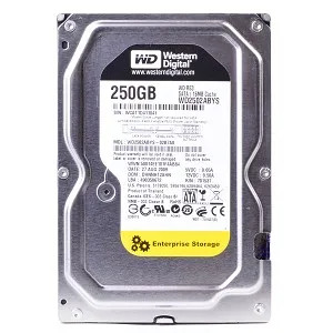 WD 250GB 7200RPM SATA-II 16MB Buffer 3.5 Enterprise HDD for ProLiant DL360p Gen8 Servers