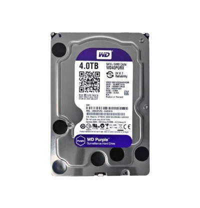 WD WD40PURX Purple 4TB Surveillance Hard Drive