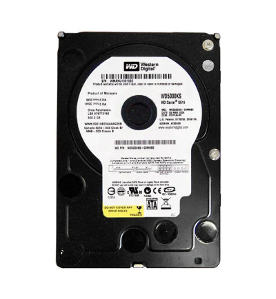 WD5000KS - Western Digital 500GB 7200RPM SATA 3Gb/s 16MB 3.5" HDD