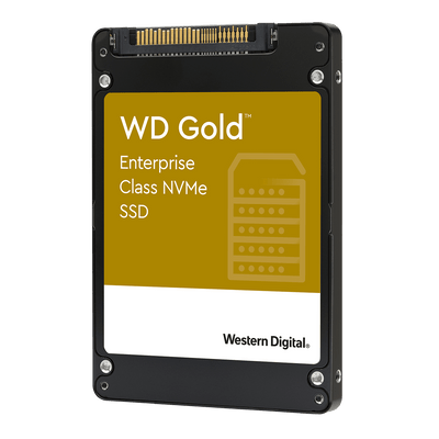 Western Digital Gold Enterprise 1.92TB NVMe SSD for PCI Express 3.1 x4 Servers