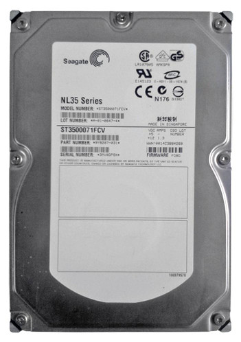 EMC 500GB 7200RPM Fibre Channel 2Gbps Hot Swap 8MB Cache 3.5 Internal Hard Drive for CLARiiON CX Series Storage Systems