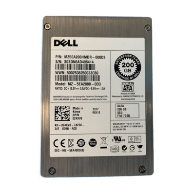 Dell 024XV8 200GB eMLC SATA Internal SSD for Servers