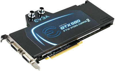 03G-P3-1591-AR EVGA GeForce GTX 580 Hydro Copper 2 3GB 384-Bit GDDR5 PCI Express 2.0 x16 HDCP Ready/ SLI Support Video Graphics Card