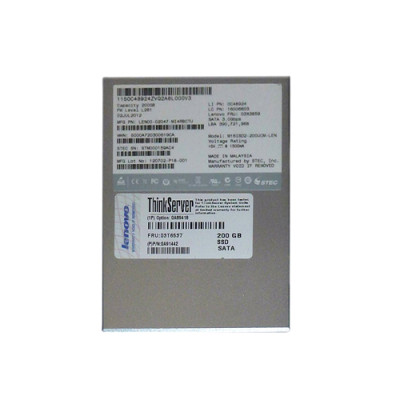 IBM 200GB MLC SATA 3Gbps 2.5 SSD for ProLiant DL360p Gen8 Servers