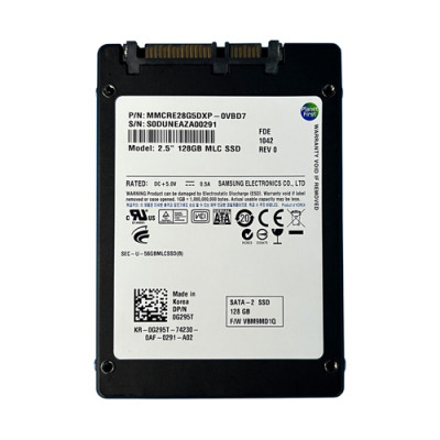 Dell 128GB MLC SATA 3Gbps 2.5 Internal SSD for ProLiant DL360p Gen8 Servers