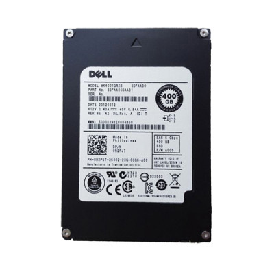 0R2PJ7 - Dell 400GB SAS 6Gb/s 2.5" Hot-Plug SSD