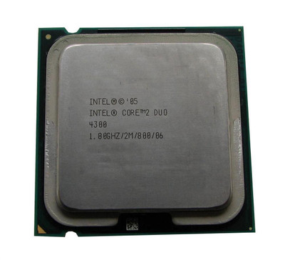 Dell 1.80GHz 800MHz 2MB Cache Socket LGA775 Intel Core 2 Duo E4300 Dual-Core Processor Upgrade for Servers