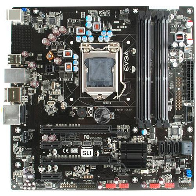 120LFE651TR - EVGA P55 Socket LGA1156 SLI DDR3 Motherboard