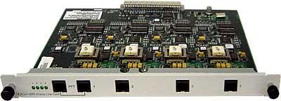 3Com 4-Port NBX Analogue Line Card for Business Phone Systems - Compatible with 3C10114 - Telecommunication Equipment