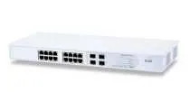 3Com Baseline Switch 2816-SFP Plus 16 10/100/1000BASE-T and 4 dual-purpose ports for network switching applications