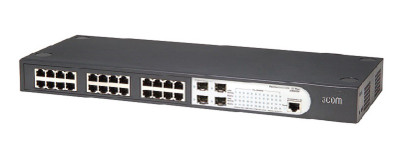 3CBLSG24 - 3Com 24-Ports 1000BT + 4 x SFP 1000BT Baseline 2924 Switch