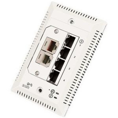 3Com IntelliJack Switch NJ220 Cream Single Pack - Compatible with ProLiant DL360p Gen8 servers