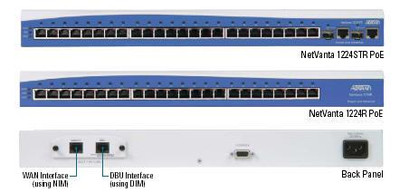 4200530L2 - Adtran 1224R PoE Enhanced Feature Pack VPN Router
