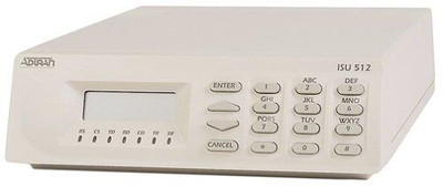 4202086L1 - Adtran 512Kbps ISDN 4x BRI U Inverse Multiplexer