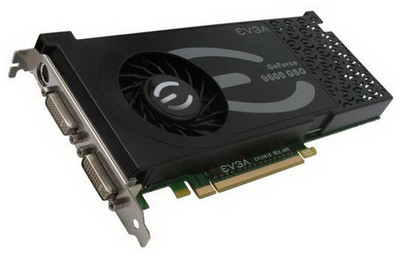 512-P3-N963-TR - EVGA GeForce 9600 GSO 512MB 256-Bit GDDR3 PCI Express 2.0 x16 Dual DVI/ HDTV/ S-Video Out/ HDCP Ready SLI Support Video Graphics Card