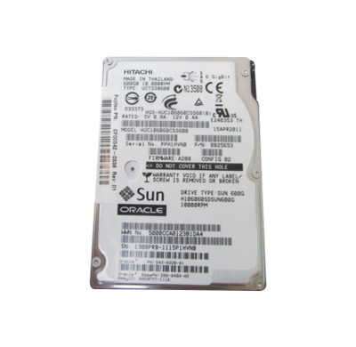 542-0338 - SUN 600GB 10000RPM SAS 6Gb/s 2.5" HDD