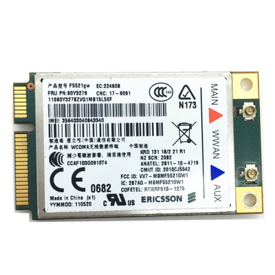 60Y3279 - IBM F5521GW 21Mbps WWAN Card
