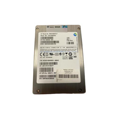 637073-001 - HP 100GB SATA 3Gb/s 2.5" SSD