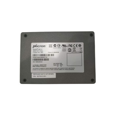 657910-001 - HP 256GB SATA 6Gb/s 2.5" SSD