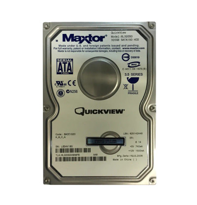 6L320S0 - Maxtor 320GB 7200RPM SATA 16MB 3.5" HDD
