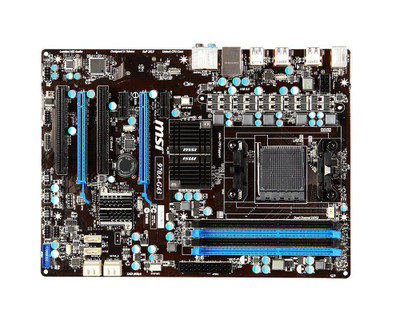 MSI 7693-030R Socket AM3+ AMD 970 ATX Motherboard DDR3 Support 6x SATA 6.0Gb/s